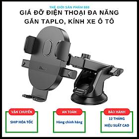 Mua Giá đỡ điện thoại chắc chắn trên xe hơi  ô tô từ 4 7-7 inch gắn trên kính hoặc táp lô H19 - Hàng chính hãng