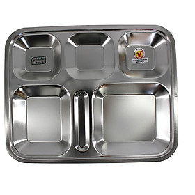 Mua Khay cơm 6 ngăn inox 304 Cao Cấp thương hiệu Việt Nam Tithafac