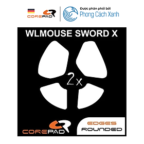 Mua Feet chuột PTFE Corepad Skatez PRO WLmouse SWORD X 8K Wireless (2 bộ) - Hàng Chính Hãng
