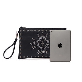 Korean version of the trendy fashion men's and women's wrist bags, men's bags, IPAD bags, multi-card positions, clutch bags, men, youth small bags