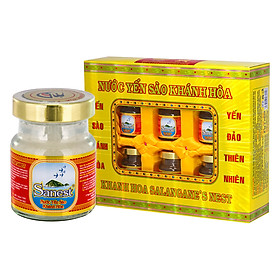 Hộp 6 Hũ Nước Yến Sào Sanest Có Đường (70ml / hũ)