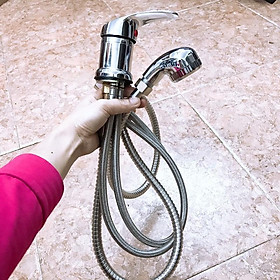 Mua Combo Gật Gù Nóng Lạnh Giường Gội Đầu Và Vòi Nước Inox Bàn Gội Đầu