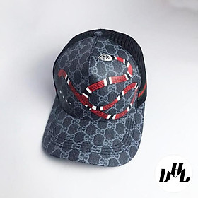 Mũ lưỡi trai VHL Store, nón in 3D rắn chất liệu da cao cấp form nam nữ cực chuẩn