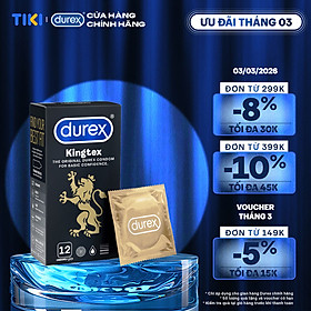 Bao cao su Durex Kingtex 12 bao