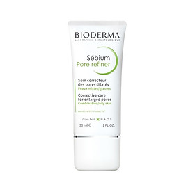 Kem Dưỡng Da Làm Se Khít Lỗ Chân Lông Giảm Bóng Nhờn BIODERMA Sebium Pore Refiner 30ml