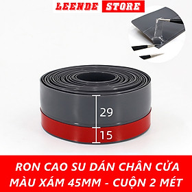 Mua Ron chân cửa cao su LOẠI CẢI TIẾN Dán chống bụi côn trùng dài 2 mét nhiều kích cỡ  màu sắc đa dạng