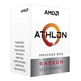 Bộ Vi Xử Lý CPU AMD Athlon 240GE Processor with Radeon Vega 3 Graphics - Hàng Chính Hãng