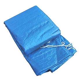 Swimming Pool Round Ground Cloth Dustproof Floor Cloth Mat Cover for Outdoor Villa Garden Pool