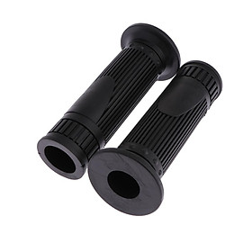 7/8 inch 22mm Motorcycle Hand Grips Anti-slip Rubber Racing Grip Covers for CRF YZF WRF KXF KLX RMZ Dirt Bike Motocross Motorcycle Universal