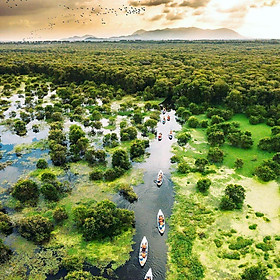 Tour 2N2Đ Quần Đảo Bà Lụa - Rừng Tràm Trà Sư - Hà Tiên - An Giang, Khởi Hành Tối Thứ 6 Hàng Tuần & Dịp Lễ