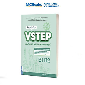 Sách - Ready for VSTEP - Luyện nói VSTEP theo chủ đề B1 B2 - Nhà Xuất Bản Hồng Đức