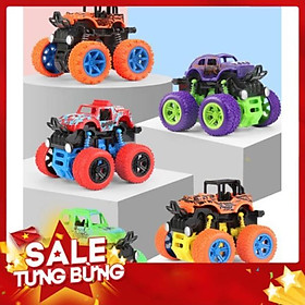 Hình ảnh Xe đồ chơi ô tô quái xế baby bus, xe ô tô địa hình buggy,monster truck, cho bé học phân biệt màu sắc