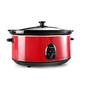 Mua Nồi Nấu Chậm Klarstein  Slow Cooker  Nồi Kho Cá  Nồi Ninh Xương  Nồi Nấu Cháo  Nồi Hầm Đa Năng  6.5.L  300W  Nhập Đức - Đỏ