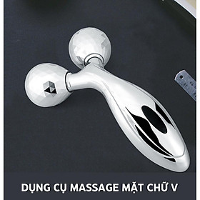 (Tổng kho) Con Lăn massage mặt, thanh lăn matxa 3D cao cấp Massage cơ thể: mặt, cánh tay, chân, mông và lưng