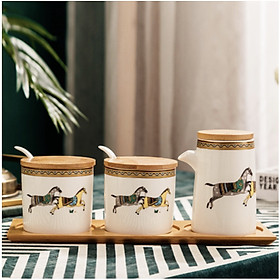 Mua Set đựng gia vị nhà bếp 3-D-C10-T2554