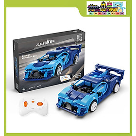 Bộ Đồ Chơi Điều Khiển Từ Xa, Mô Hình Siêu Xe, Đồ Chơi Lắp Ghép Technic Cao Cấp Mô Hình Xe Đua Thể Thao Ferrari Lamborghini Bugatti Với 300+ PSC