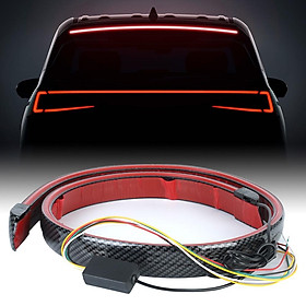 Dải đèn LED 12V bằng sợi carbon cho xe hơi
