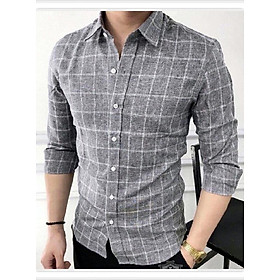 Áo Sơ Mi Nam Kẻ Caro Dài Tay Cổ Bẻ Phong Cách Hàn Quốc - L | KOJIBA Official Store | Tiki Áo Sơ Mi Nam Kẻ Caro Dài Tay Cổ Bẻ Phong Cách Hàn Quốc - L | Kojiba Official Store | Tiki