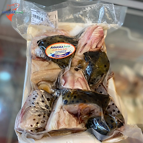 Đầu cá hồi cắt lát đông lạnh - 1KG