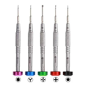 Mua Bộ tô vít 2UUL (5 cây: 3 4 5 6 cạnh và 2 tầng) HỘP NHỰA