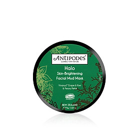Mặt Nạ Bùn Làm Sáng Da & Giảm Mụn Antipodes Halo Skin-Brightening Facial Mud Mask 75ml