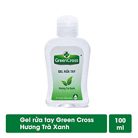 Nước Rửa Tay Khô Khô Green Cross Hương Trà Xanh (100ml)