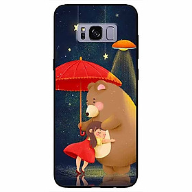 Ốp lưng dành cho Samsung S8 mẫu Được Ôm Gấu