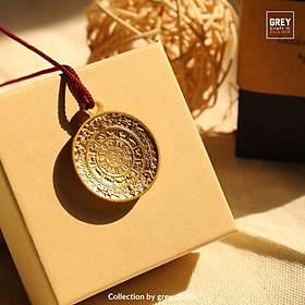 Dây chuyền Đồng xu may mắn Amulet Pendant | Sang trọng và chiêu tài lộc | Handmade & Freeship Đổi trả