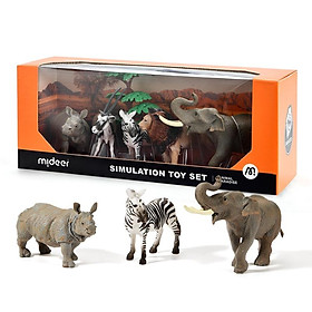 Đồ Chơi Mô Hình Động Vật Similation Toy Set Mideer