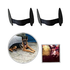 2Pcs Dog Ears Stand Up Support Adjustable Ear Sticker Ear Correct Stand Ear