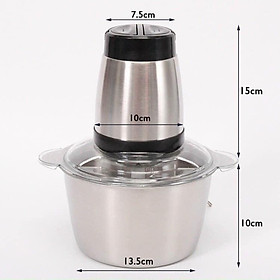 Mua Máy xay thịt cối inox 4 lưỡi