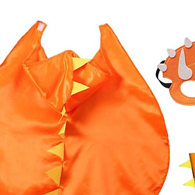 Dragon Clothing Trick or Treating Cape Cosplay Cartoon for Halloween Gifts