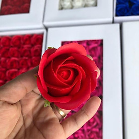 Mua Hoa Hồng Sáp 3 Lớp Hộp 50 Đầu Bông