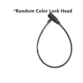 1PCs Cycling Cable Anti-theft Bicycle Cable Lock Bike Bicycle Scooter Safety Lock with 2 Keys Alarm Bike Accessories 7x64cm