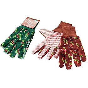 Găng tay làm vườn Echo Nhật Bản vải cotton, độ nhám cao, chống trượt tốt, co giãn cho mọi thao tác 1547-574