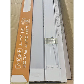 Mua Bóng bán nguyệt liền máng 60W dài 1m2 hàng chuẩn công suất