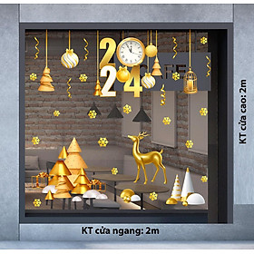 Mua Decal trang trí NOEL 2024 combo số 23