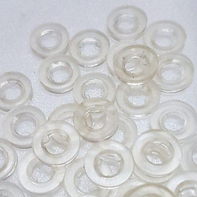 Mua LÔNG ĐỀN CAO SU TRẮNG MỀM  LỔ 5LYx 50.GR
