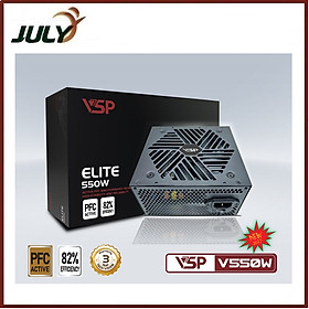 Bộ nguồn VSP Elite Active PFC V550W - JL - HÀNG CHÍNH HÃNG