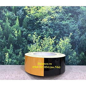 Băng keo phản quang dán nền phân cách, phân luồng-Bản rộng 5cm, dài 40m- Nhiều họa tiết lựa chọn