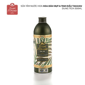 Sữa tắm nước hoa Ý Tesori d'Oriente Thai Spa chính hãng 500ml hương thơm lưu trữ cả ngày kèm vòi