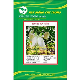 Mua Hạt Giống Cây Bông So Đũa  Hoa Trắng KNS3699 - Gói 50 hạt