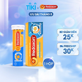 Viên sủi bổ sung vitamin c, d, và kẽm redoxon triple action 10 viên