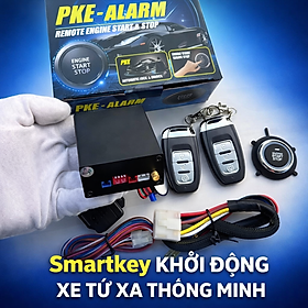 Smartkey Đề Nổ Ô Tô Từ Xa Cao Cấp – Vỏ Hợp Kim Sang Trọng, Khởi Động Không Cần Chìa, đèn trang trí , đồng hồ treo tường