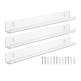 Spice Rack Organizer for Cabinet / Wall Mount 3 Pack Wall Hanging Spice Shelf for Kitchen & Bathroom