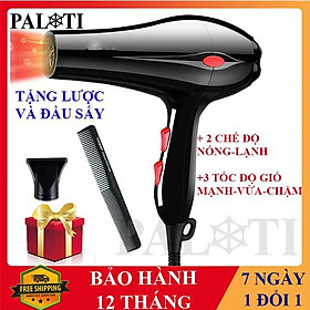 Máy Sấy Tóc Deliya 8018 Công Suất Lớn 2200W Tặng Kèm Đầu Sấy Siêu Hot DL08