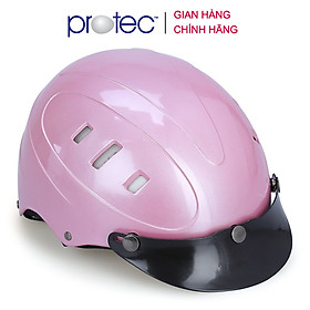 Mũ Bảo Hiểm Nửa Đầu Protec Rosa RLW Đơn Màu - Size L