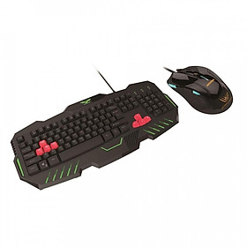 Bộ bàn phím,chuột máy tính có dây Gaming Newmen KM810( màu đen)	