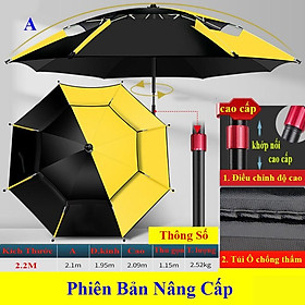 Mua Ô Câu Cá Ô Dù Che Nắng Mưa Hình Xanh Dọc Dưa KK-11