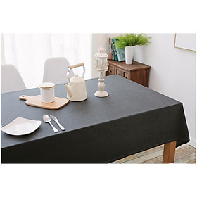 Mua KHĂN TRẢI BÀN TB404 TRƠN MÀU GHI ĐẬM DÀNH CHO BÀN TIỆC  QUÁN CAFE